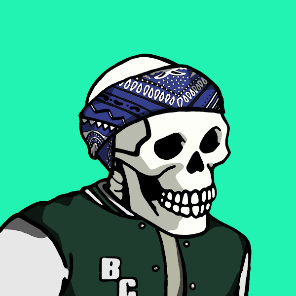 _CryptoKnuckles's tweet image. picked up a @BonesClub_NFT today because, why not?!?!?! super cool!