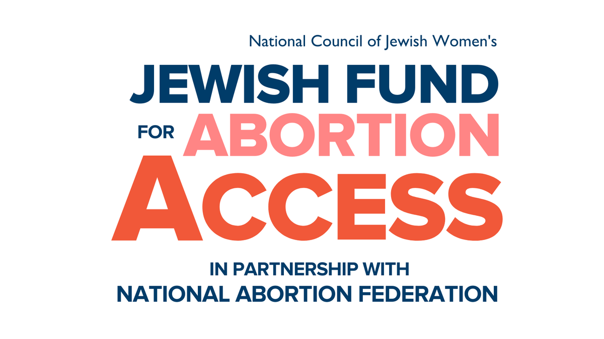 NCJW's tweet photo. It’s time to act together as a whole, vibrant, diverse Jewish community for #abortionaccess. That’s why we created the Jewish Fund for Abortion Access in partnership with @NatAbortionFed: https://t.co/dOtaqLqNka

#73Forward https://t.co/tbIbTPVj0V