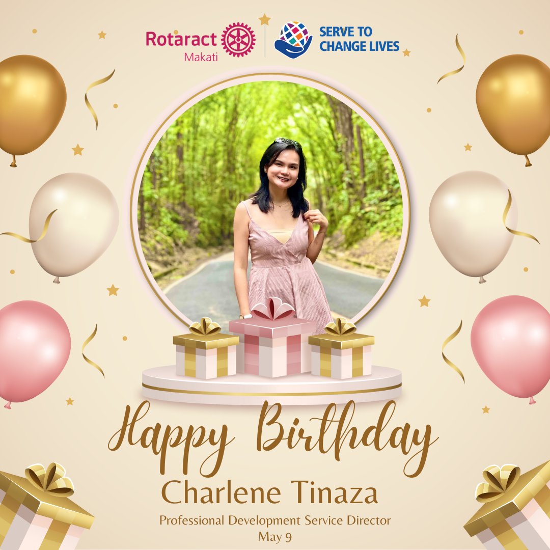 RACMakatiPH's tweet photo. Better late than never. Belated happy birthday to our Professional Development Service Director, Charlene! 🥳 https://t.co/oe835d1cjg