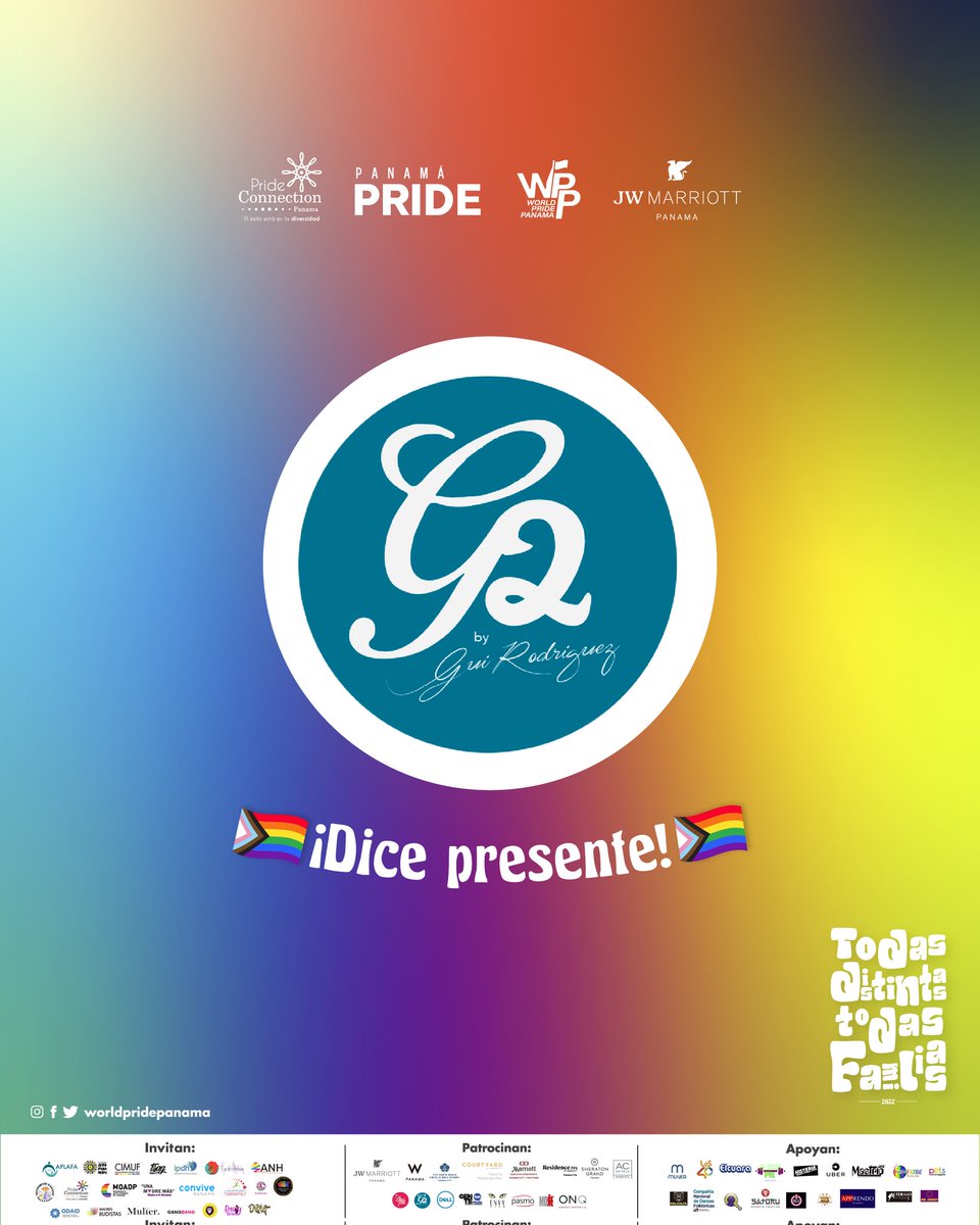 ipdhpanama's tweet photo. Hacemos visibles a las organizaciones que estarán presentes en el Panamá Pride 2022🏳️🌈
#ipdh #TodasDistintasTodasFamilias #WPP22 #PRIDE #lgbt #ipdhpanama https://t.co/dKEOxAFZxL