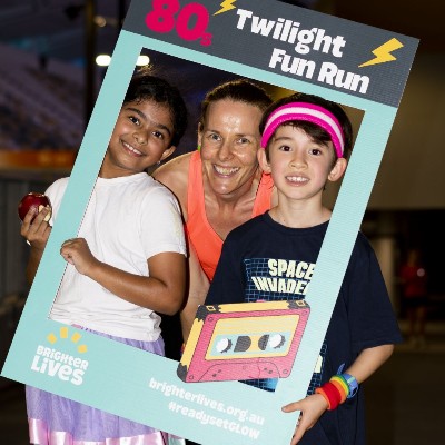 Ever considered an 80’s Twilight Fun Run? 

Hosted at Queensland Country Bank Stadium (4810, Qld) 100% of proceeds go to supporting Townsville Hospital and Health Services. 

Walk, run, roll and dance for a cause!

For information and tickets, visit here:
bit.ly/3vUDHkd