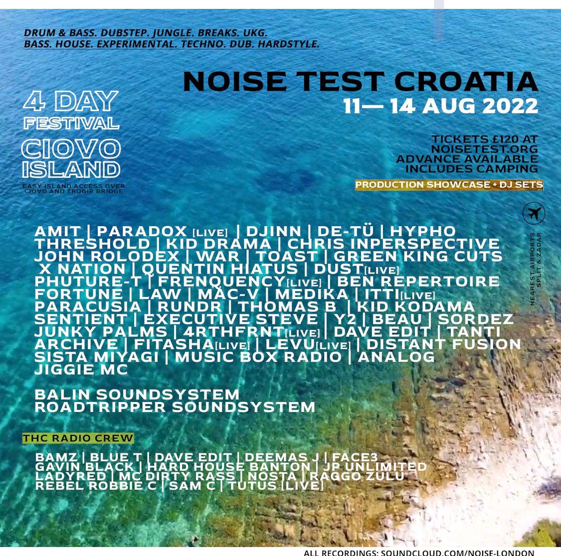 tickets: noisetest.org w/ <a href="/AMIT_MUSIC/">AMIT</a> <a href="/john_rolodex/">John Rolodex</a> <a href="/Djinn_DJ/">DJINN</a> <a href="/HyphoLouis/">Hypho.mnk</a> <a href="/Kid_Drama/">Kid Drama</a> <a href="/ChrisINP/">Chris Inperspective</a> <a href="/TOASTMC/">TOASTMC</a> <a href="/raggozulurebel/">Raggo Zulu Rebel</a> <a href="/musicboxradiouk/">Music Box Radio UK</a> <a href="/EXECUTIVESTEVE/">Champion Samhain.</a> <a href="/SordezBassmusic/">Sordez</a> <a href="/HHBanton/">Hardhouse Banton</a>
