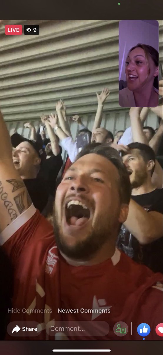 riomaddock90's tweet photo. What a diehard supporter! Buzzing for him @ZacMaddock #NottinghamForest https://t.co/P4QXyublyH