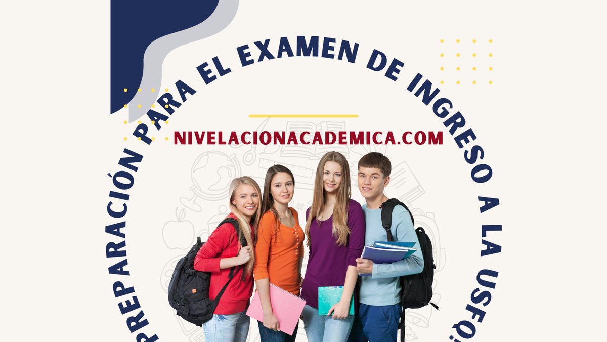 usfqecuador's tweet photo. ¿Quieres ingresar a la USFQ?

Te preparamos para dar un excelente examen de Ingreso/admisión a la #USFQ.

Tenemos mas de 18 años de experiencia con los mejores resultados. No vayas a cualquier lugar! Prepárate con nosotros!

https://t.co/MEXIryOB3I https://t.co/IA7jkkqn3L
