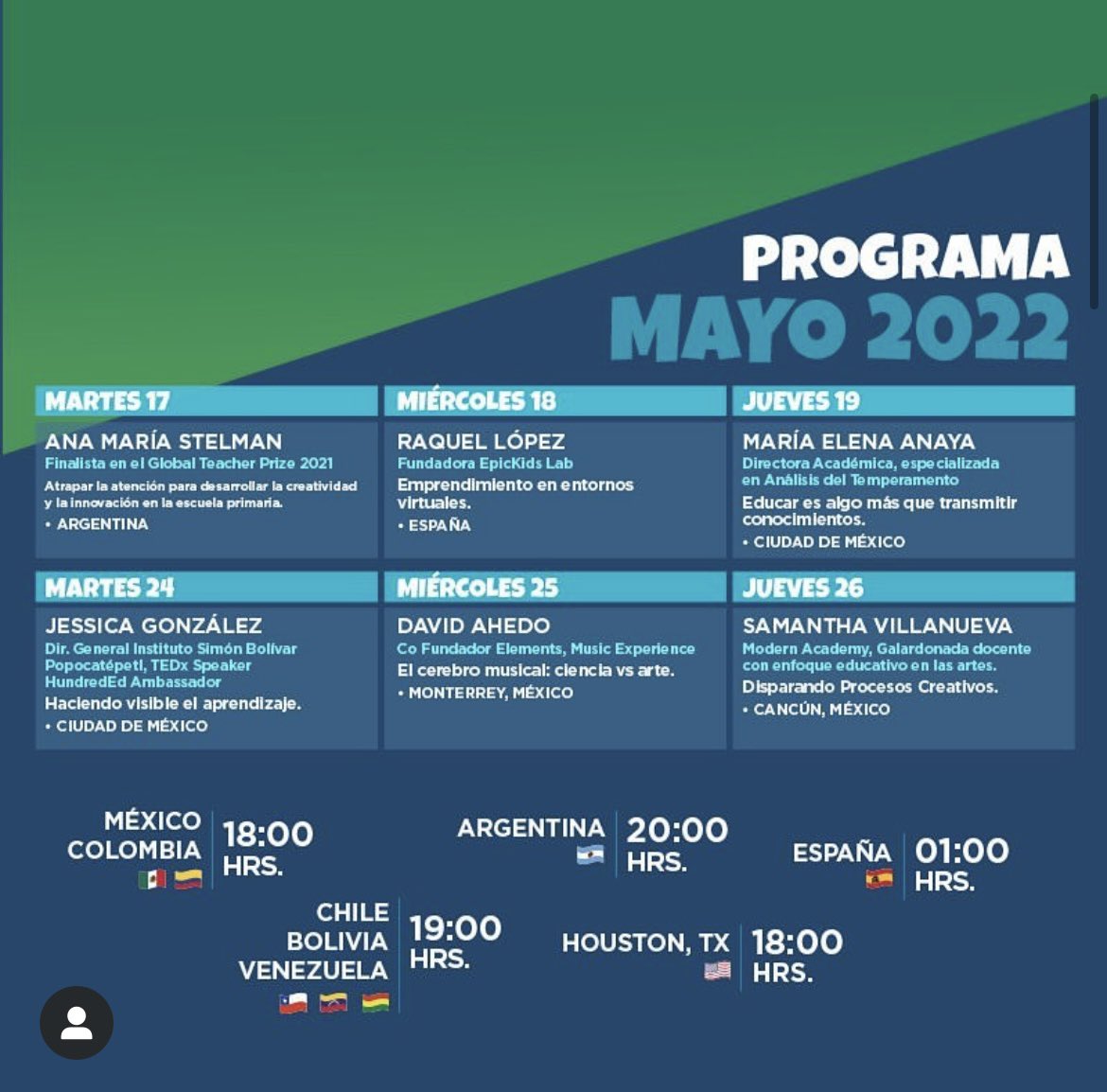 MsClaraGalan's tweet photo. Un placer conocer a los fundadores de Zoombers de @SEK_Lab IRL en México! Tienen un evento digital para docentes esta noche: https://t.co/q3tJwLYvtn #mexed #mexedchat #edtech #edu @felixlopez https://t.co/ExA1RI2zbr