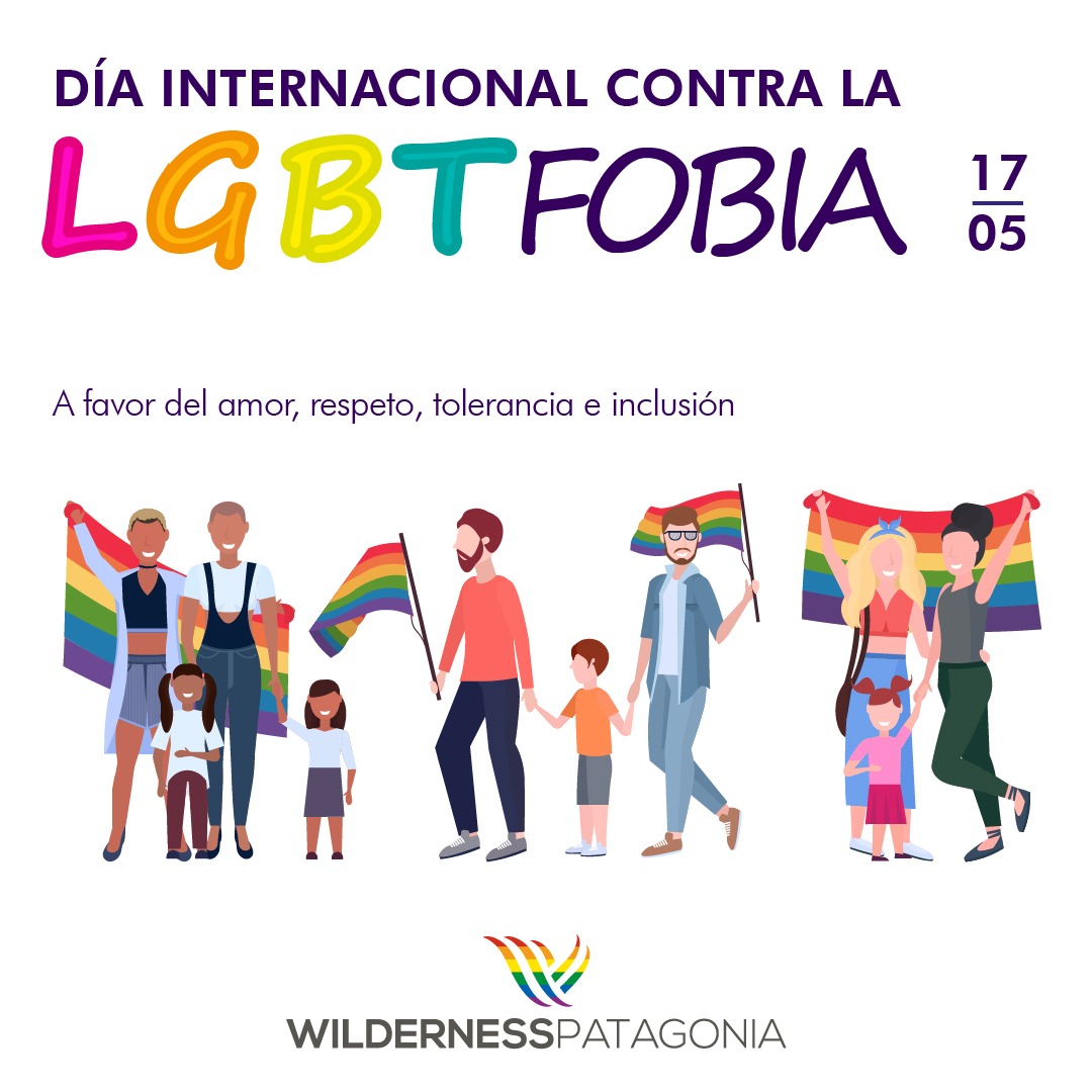 Porque no se trata de ser todos iguales, sino de aprender a convivir y a respetar las diferencias. 

La naturaleza tiene todos los colores, así lo entendemos en <a href="/WildernessPatag/">Wilderness Patagonia</a>

#lovewilderness #patagonia #lifestyle  #respeto #familia #travel

<a href="/TurDepAR/">Ministerio de Turismo y Deportes</a> <a href="/ccglar/">CCGLAR</a> <a href="/lgbtargentina/">Visit Argentina LGBT</a>
