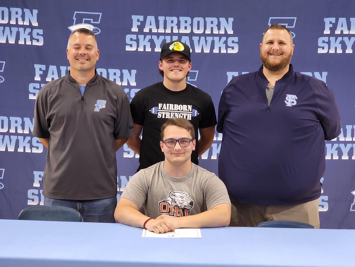 kslader22's tweet photo. Signed and can’t wait to see what the next 4 years have in store for me.
@FBSkyhawksFBall @OhioNorthernFB @coachDeanPaul https://t.co/26451JDSpi