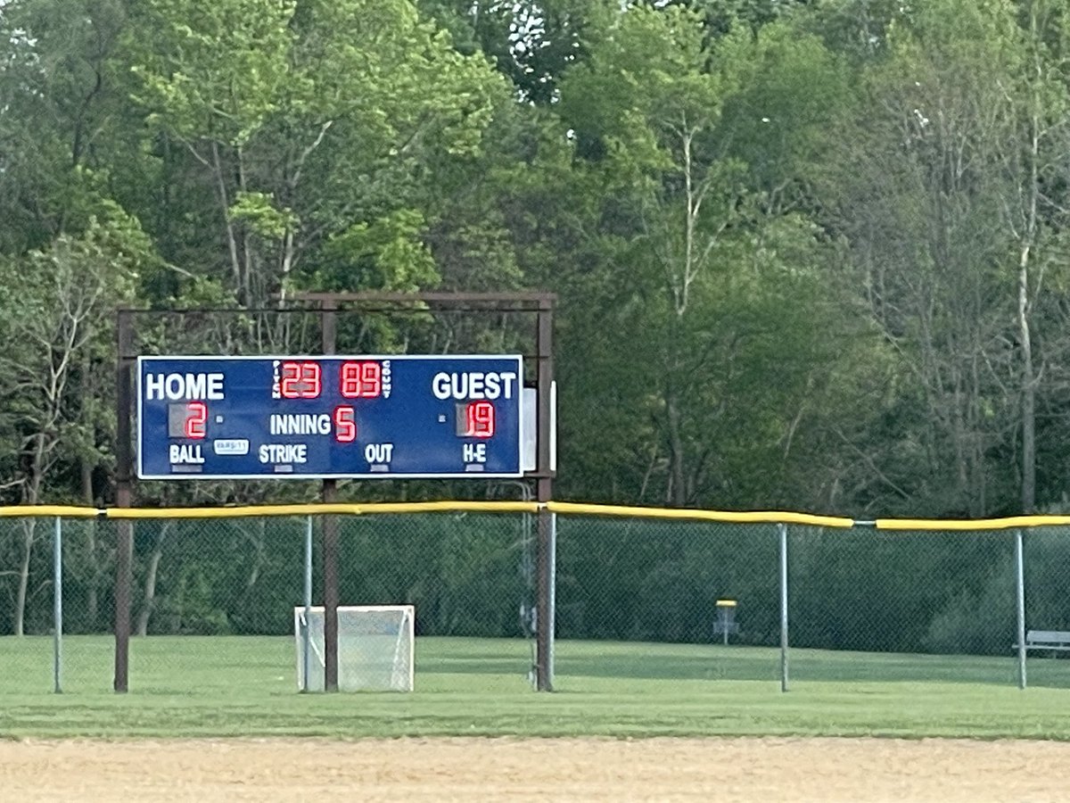 TSajewicz's tweet photo. Shore Sports Network’s #1 team goes down 19-2 in the second round of the Shore Conference Tournament to the Central Regional Golden Eagles. https://t.co/Kh9Q0fCCUE