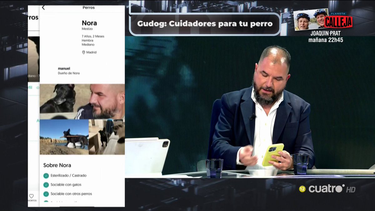 navedelmisterio's tweet photo. Gudog: Cuidadores para tu perro  #Futura https://t.co/BKyF2s0Evy