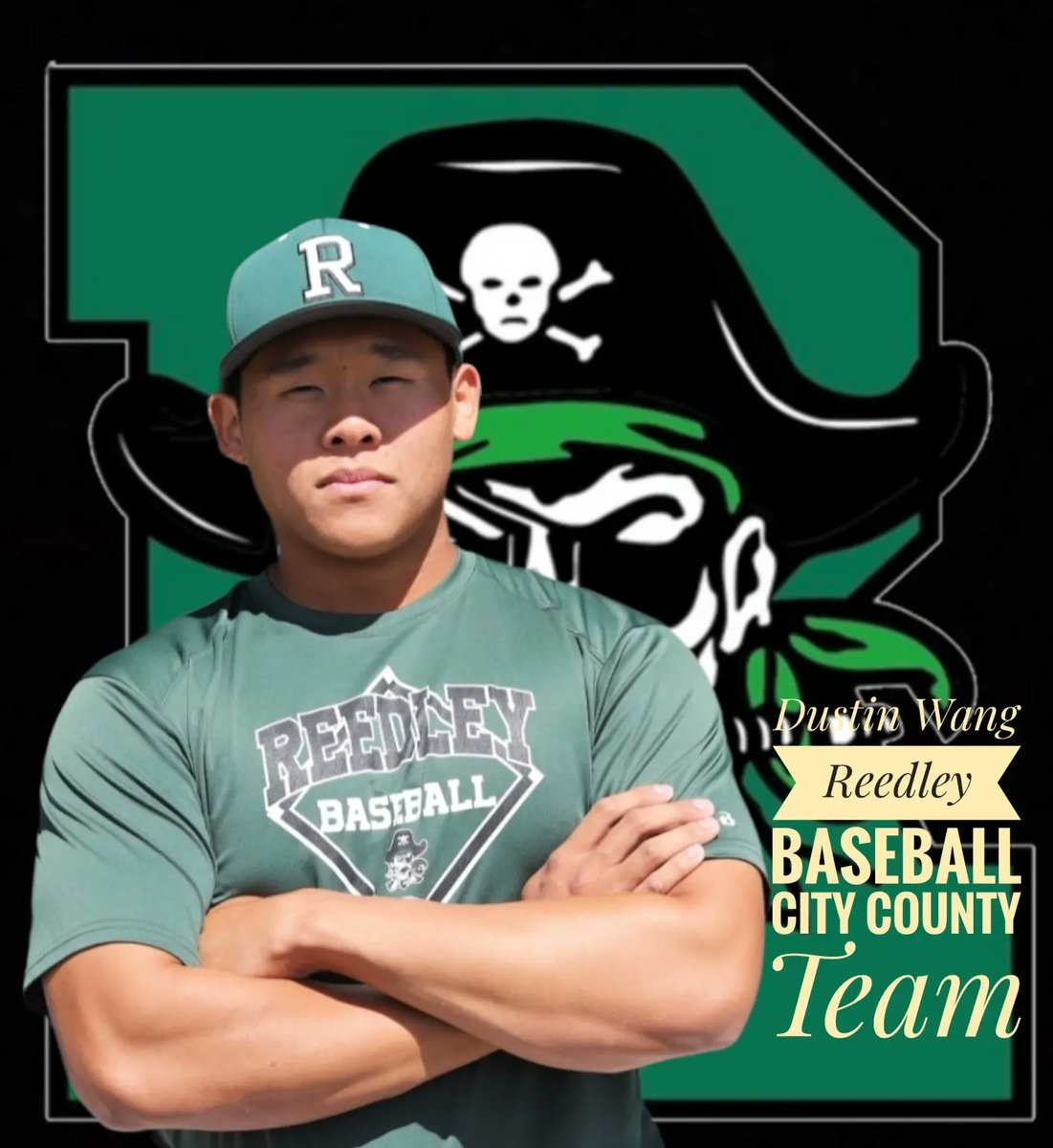 djimenez22's tweet photo. Congratulations to @ReedleyBaseball Seniors #DustinWang #WillGagnon #RyanWarkentin named to the #CityCountyBaseballTeam At #chukchansipark June 5th 6:30 pm @PiratePrideASB @ReedleyHSSports @31zcoach @PAGMETER @paulmeadors @1430ESPN @valleysportsguy @FresnoBee https://t.co/PdbcrigFMB