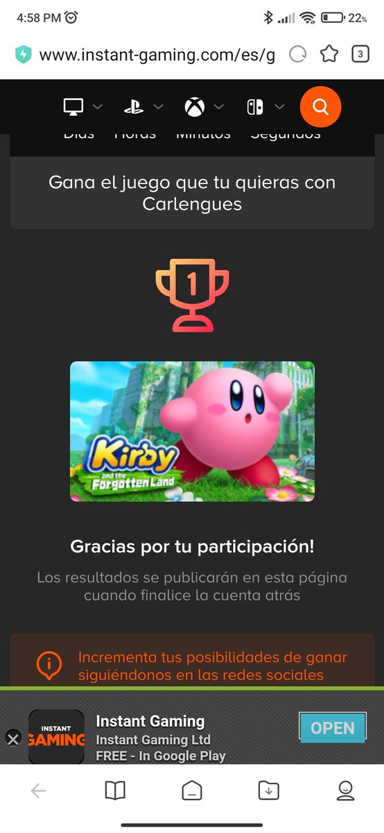BenjaAmador's tweet photo. @Pokecarlengues Participo
Emocionado por la rifa para disfrutar una aventura más de la bolita rosa más fuerte del universo https://t.co/MHUToTyBwa