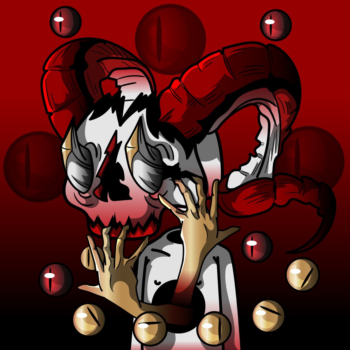 How sick!! <a href="/los_muertosNFT/">Los Muertos</a> is doing a distribution of 1,000 Diablos and I have a chance of getting one just for being a holder 😈😈 #nft #NFTWhitelist #nftdrop