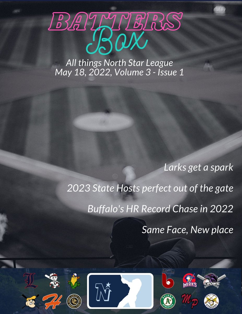 northstarleague's tweet photo. And we're back. First issue of 2022's Batter Box hot off the press. https://t.co/wdcEGR2nWH