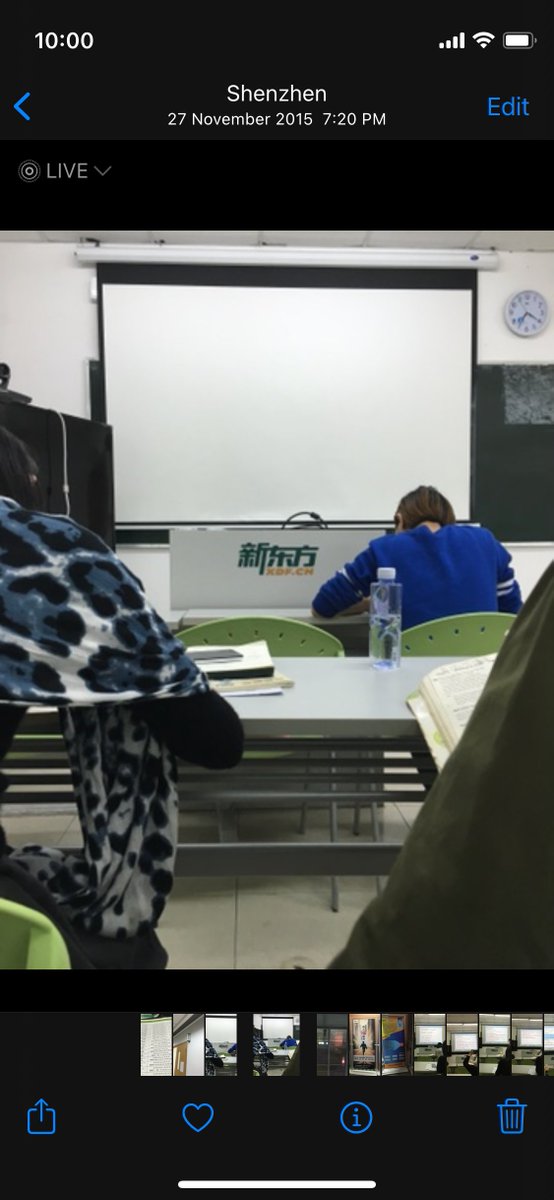 wzyu's tweet image. 今天被相册推荐我一些2015年的照片， 当时我刚报名开始在新东方学英语。

那时已三十多岁，英语0基础，从新概念第一册开始学。每天工作被加班到晚上8-9点钟，下班要帮家人照顾孩子。只有周末和晚能上英语课。

那时，学英语是因为看到那张好牧羊人壁纸所以想移民新西兰。
现在，我在新西兰发这条推。