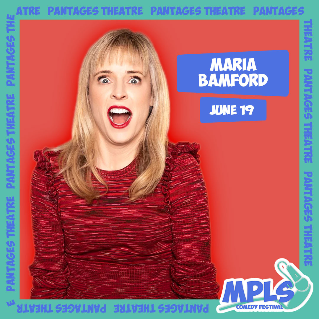 mariabamfoo's tweet photo. Minneapolis!! I'll be bringing an unparalleled 2-star experience to the Pantages for the @MPLSComedyFest
Ticky Ticks Here -> https://t.co/zptsifFLGJ
#MariaBamford #MPLSComedyFest #StandUpComedy #LiveComedy #Minneapolis https://t.co/wjFK3X5b2e