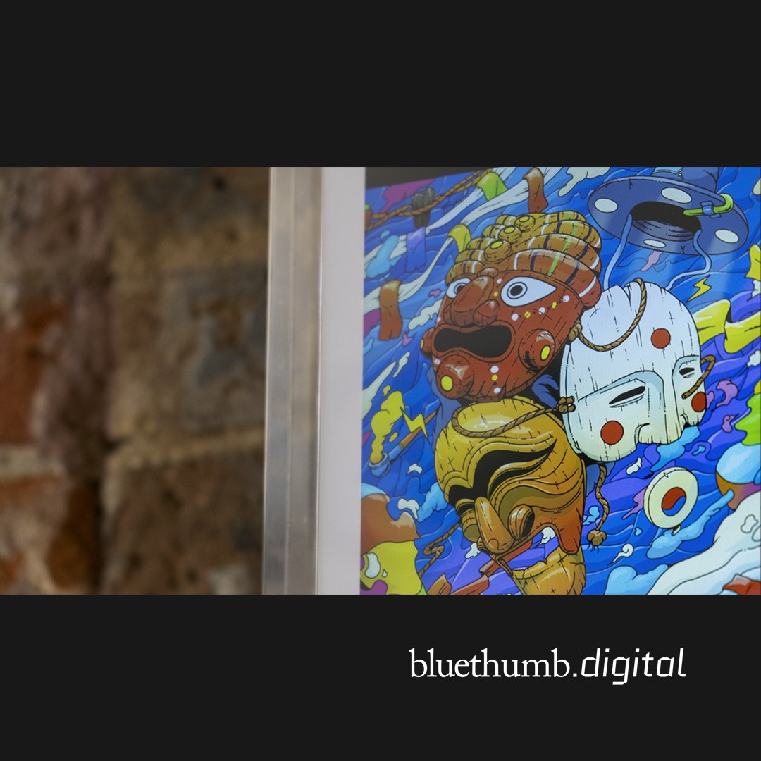 BluethumbArt's tweet photo. 4 hours left to join our #NFTgiveaway collab with artist Bluugu! 

If you haven't already: follow us + retweet our official post + more to gain bonus entries! 

Enter at the link below (Ts + Cs apply) ☘️👇
https://t.co/bHjYXxqQ3N

#bluethumbdigital #nftgiveaway #editionof1 https://t.co/TcsOwPQmtQ