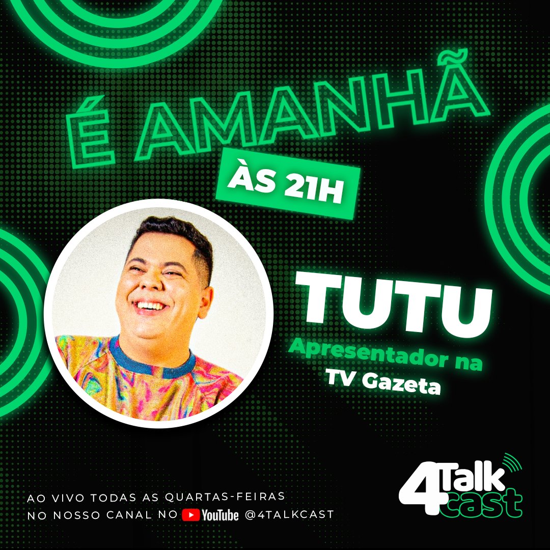 vesepodoficial_'s tweet photo. Amanhã tem @arthur.aiquemeda no 4TalkCast! 🤩 O apresentador contará tudo que está rolando no mundo dos famosos! Fiquem ligados no nosso canal do Youtube e ativem o soninho pra notificações.
#fefito #fofoca #babado #bbb #playnopodcast #podcast #4talkcast https://t.co/bhMqQ3pUWE