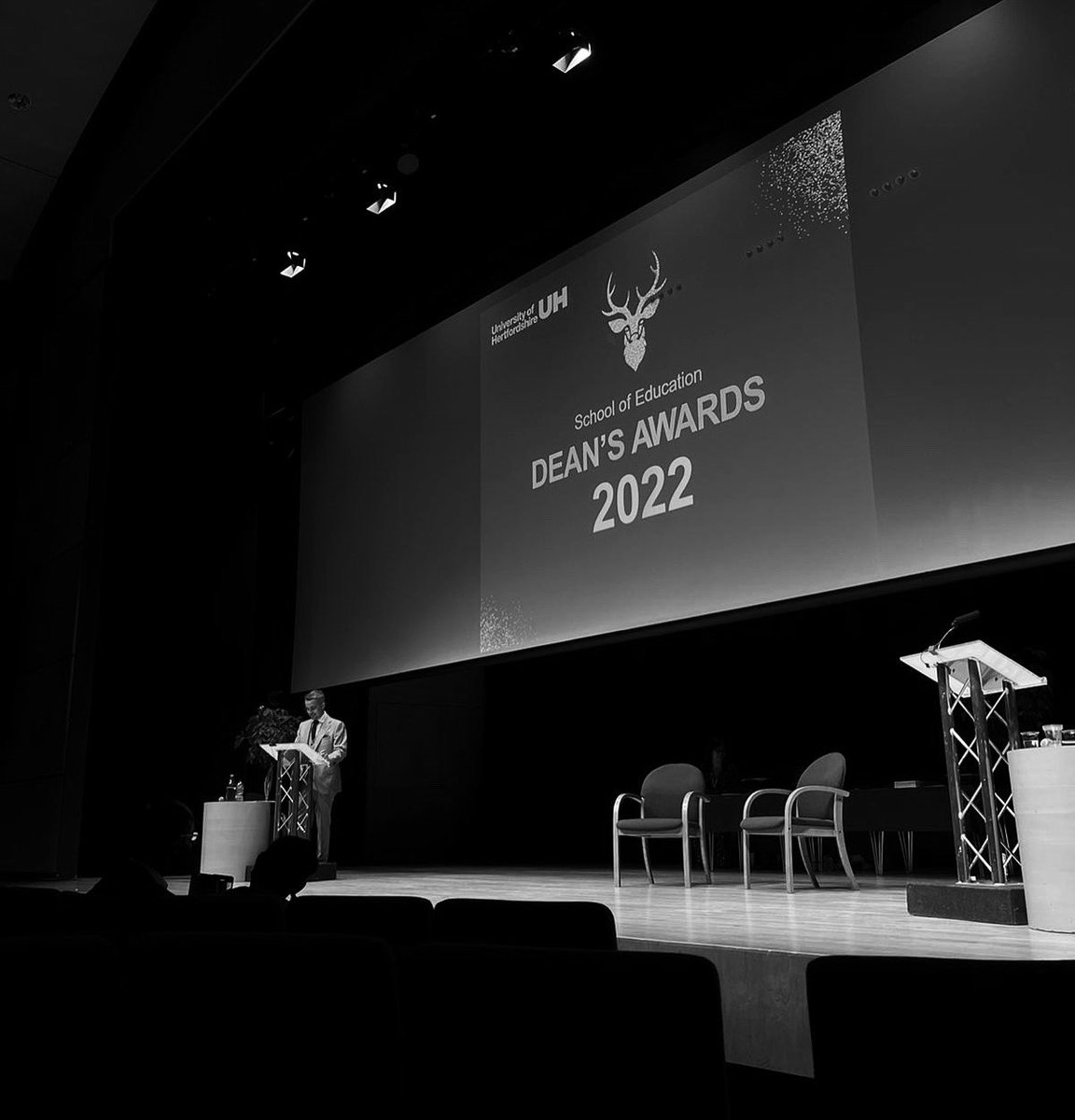 sco_uh's tweet photo. what an incredible evening last night!✨

congratulations to all the nominees, highly commended and the winners. you all absolutely smashed it. 🤍

the school of education really is a special place. 🎓 @UH_Education 

#goherts #SOEDA https://t.co/rNrl289kVg