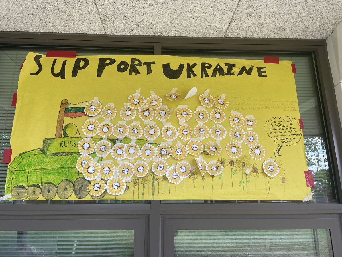 Spotswood Elementary (@spotswoodelem) on Twitter photo Our 5th graders in National Elementary Honor Society have been raising money for Ukraine. 🌻 <a href="/SpotswoodElem/">Spotswood Elementary</a> Our 5th graders in National Elementary Honor Society have been raising money for Ukraine. 🌻 <a href="/SpotswoodElem/">Spotswood Elementary</a>