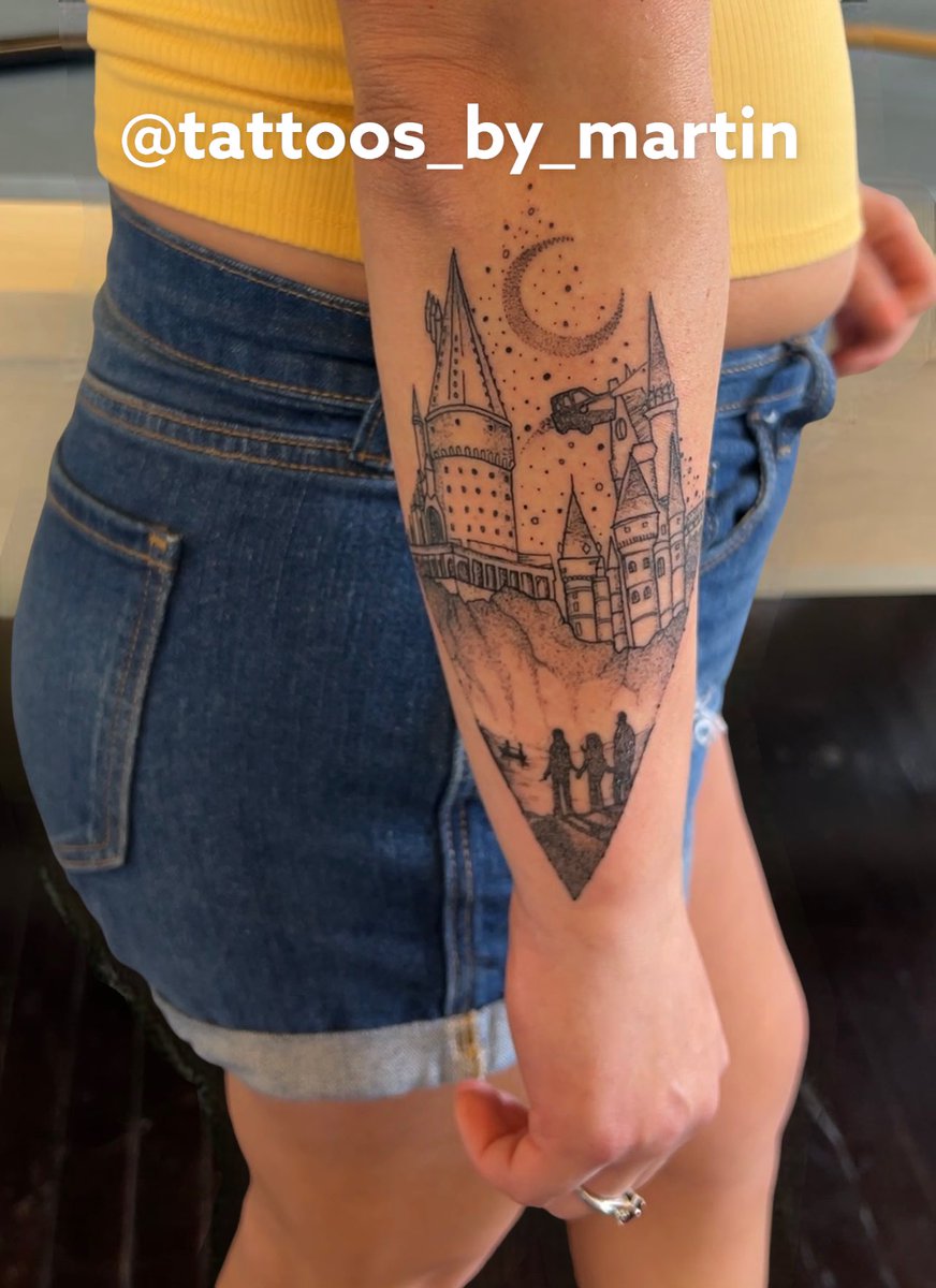 martin_tattoos's tweet photo. #RT if you’re a #harrypotter fan! #tattooartist #tattoo #texas #sanantonio https://t.co/OPkTry7n2n