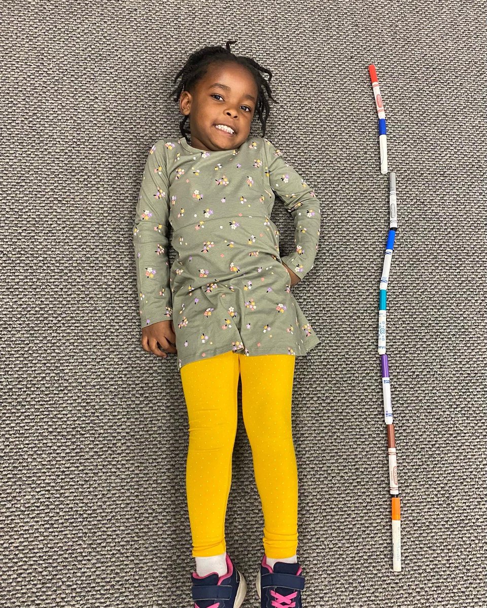 KinderKollegePS's tweet photo. How many markers tall are you?! The Kindergartens are learning all about measurement!! Today we used non-standard units to measure!! π
#stem #stemeducation #stemforkids #meaurement #math #mathskills https://t.co/wylS7ZVfvO