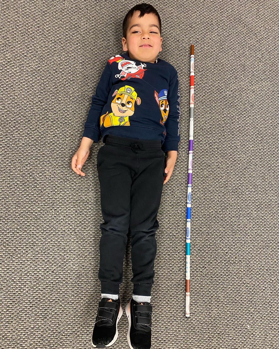 KinderKollegePS's tweet photo. How many markers tall are you?! The Kindergartens are learning all about measurement!! Today we used non-standard units to measure!! π
#stem #stemeducation #stemforkids #meaurement #math #mathskills https://t.co/FgxIMApfXE
