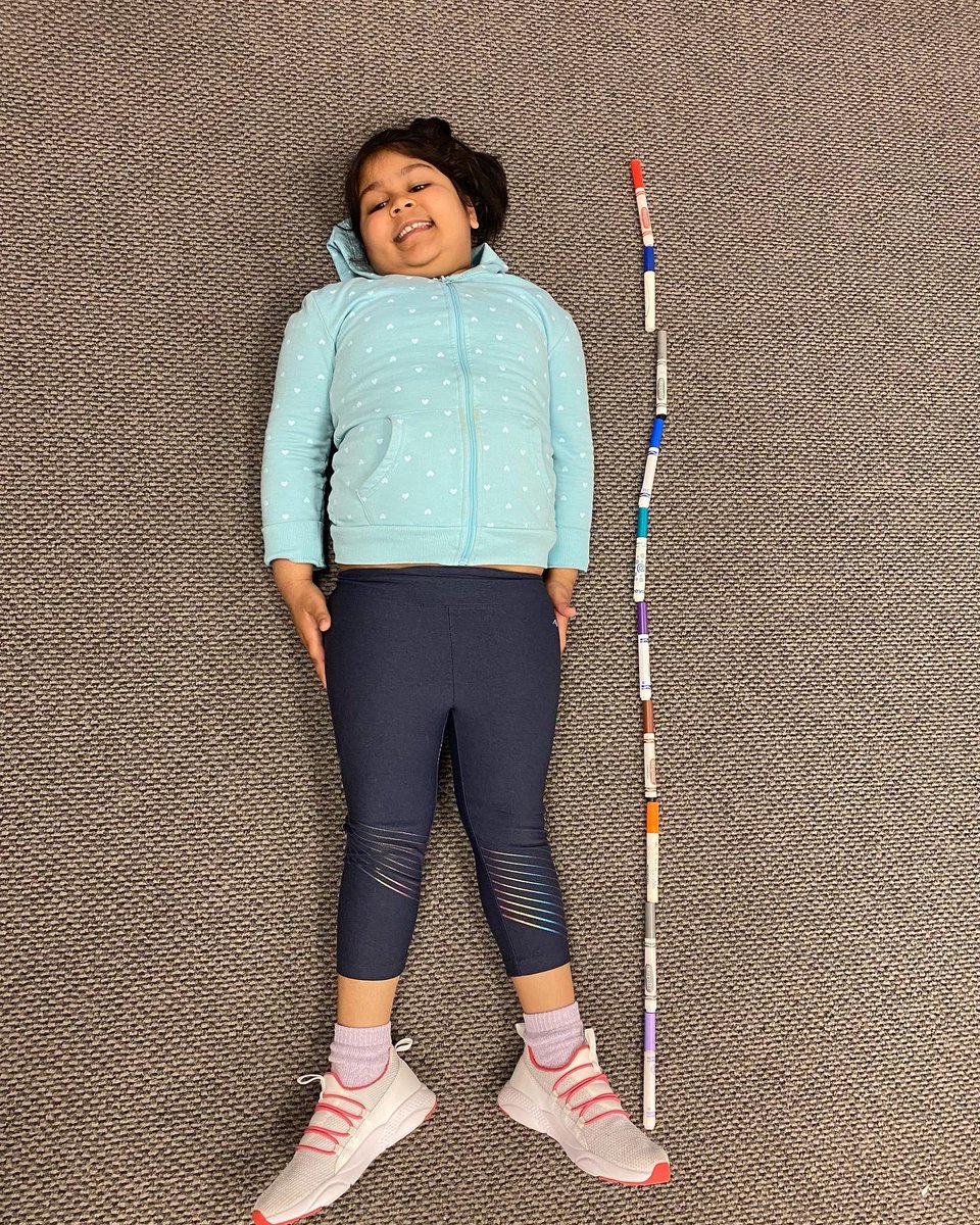 KinderKollegePS's tweet photo. How many markers tall are you?! The Kindergartens are learning all about measurement!! Today we used non-standard units to measure!! π
#stem #stemeducation #stemforkids #meaurement #math #mathskills https://t.co/FgxIMApfXE