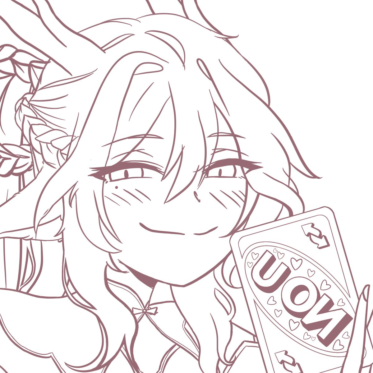 La_Selune's tweet photo. WIP!! I need to touch up the hair and ear (if I ever get the energy, might just leave it as is lmao) BUT uno reverse YCH incoming ππ
I have the base drawn, and this is going to be an example of the result on myself, lmk what you all think pls
#Selligraphy https://t.co/eR7LYHjXd3