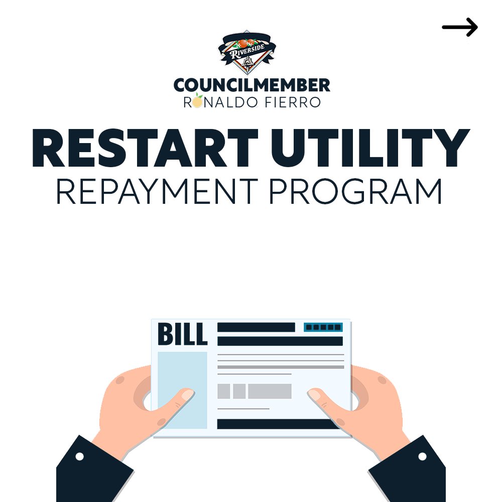 RonaldoFierroCA's tweet photo. 2 years later and we’re now rolling out the RESTART Repayment Program to give residents and businesses a flexible and stress-free way to become current on their bill and move forward without this weight on their shoulders. https://t.co/28cAo55z0X