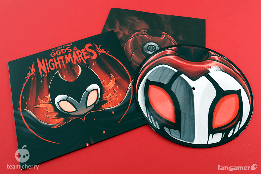 「Hollow Knight Gods & Nightmares Vinyl Or」|THE ART OF VIDEO GAMESのイラスト