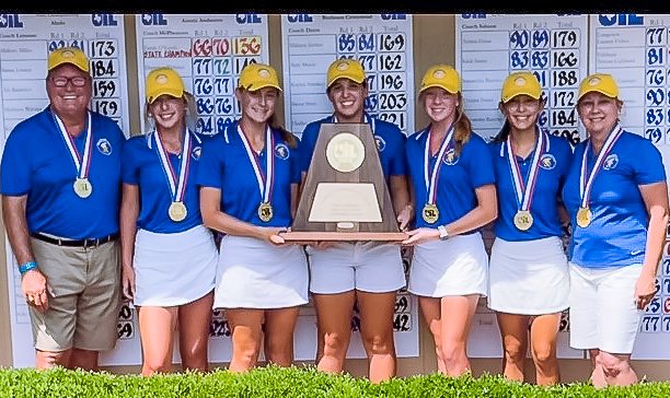 uiltexas's tweet photo. Congrats to Conference 5A #UILState Girls Golf Champions!

🏆 TEAM - @AndersonHSGolf (📸)

🥇 INDIVIDUAL - Farah O'Keefe, Austin Anderson

FULL RESULTS ➡️ https://t.co/ckIAfGafZe https://t.co/jwj8AfZEme