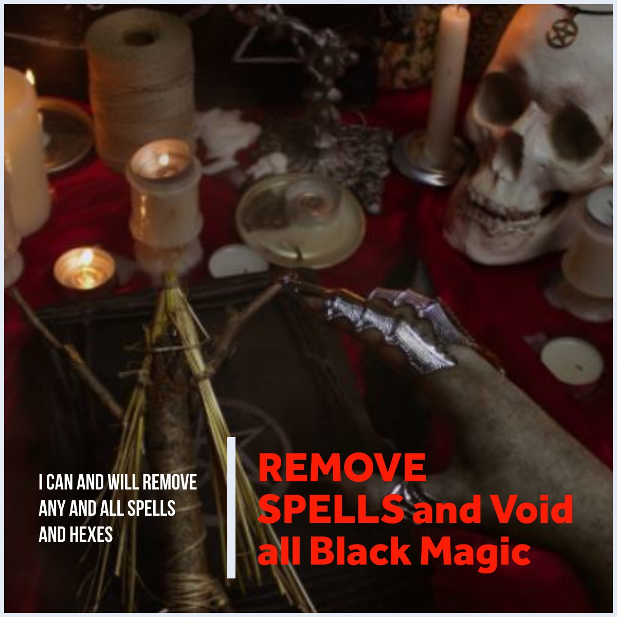 welovespells's tweet photo. REMOVE SPELLS and Void all Black Magic.
#relationshiphelp #spellcasting #lovespells #bestspellcaster #realspells #reallovespells #castingspells #voodoo #blackmagic https://t.co/0PUk1PCKxy