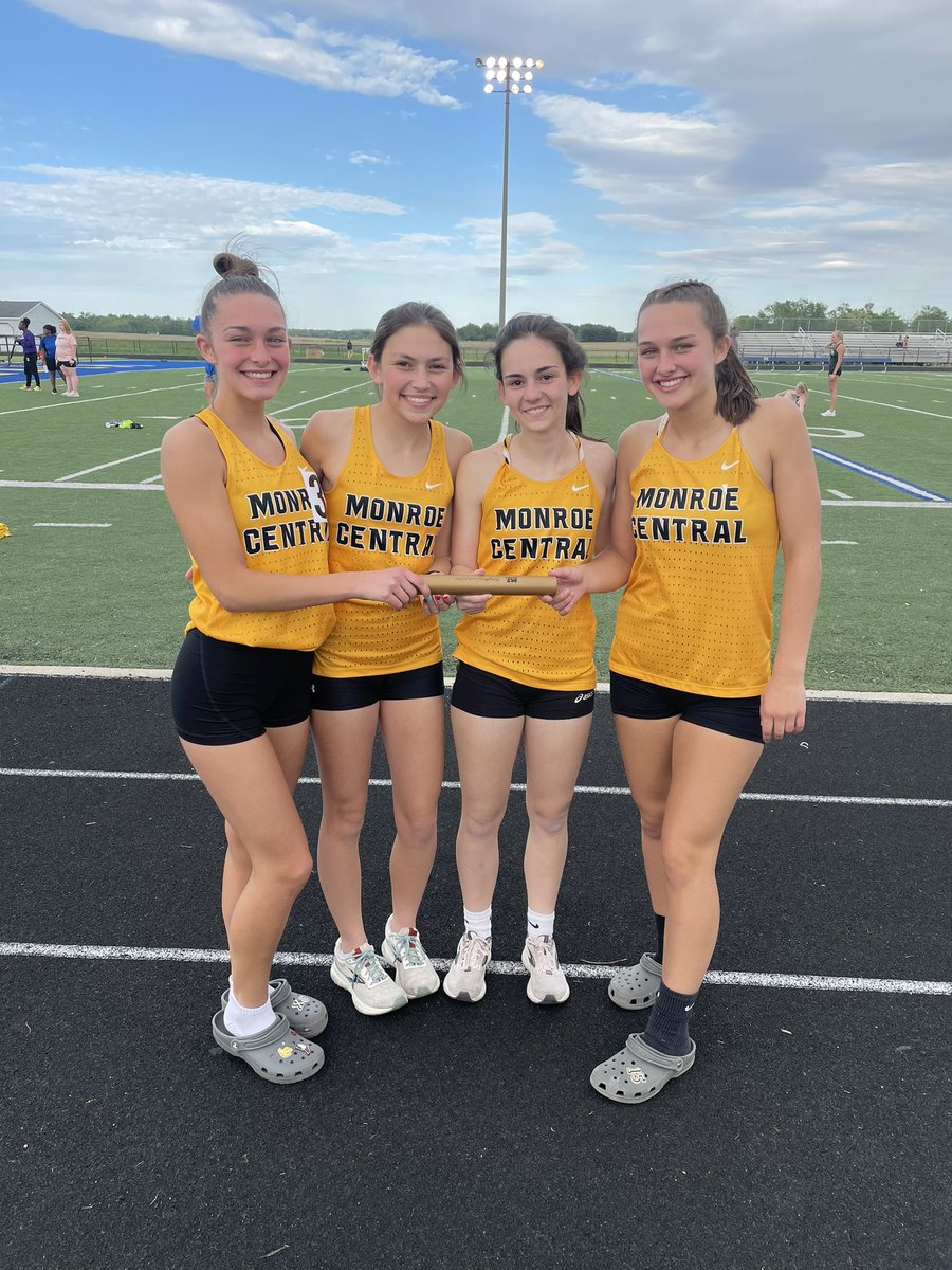 Monroe Central Golden Bears tweet media