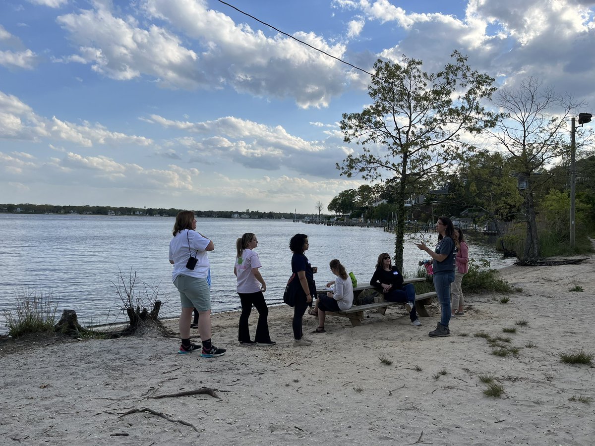 EnvSusTCNJ's tweet image. What a fabulous day dedicated to #climatechangeed! I started the day meeting with the @Earth_Warriors_ team and am ending it @SaveBarnegatBay with #projectseacohort3. @louammentorp @MuziLearningLab @MsLiwacz @TCNJSchoolofEd #tcnj @NJAudubon