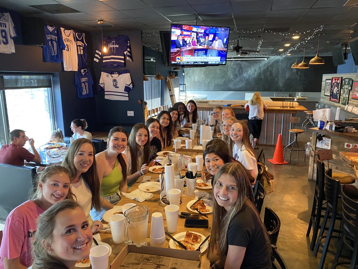 OLHSGtrack's tweet photo. Shout out this senior crew, one last meal together on their last day of school!! #OLHSTF22 @LHSAthleticDept 
THANK YOU SENIORS!!! https://t.co/CcvtSRLVrx