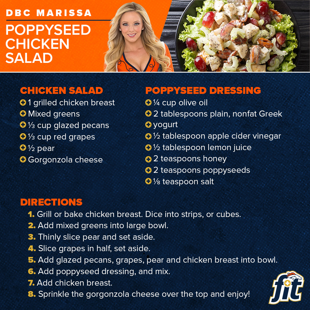 BroncosFit's tweet photo. Staying committed to a healthy diet can be tough. Finding recipes and unique ways to cook healthier ingredients into great-tasting meals is best for keeping your taste buds happy while making sure you are still getting nutritious food in your body. Try out this awesome recipe! https://t.co/dFhc9VWKQg