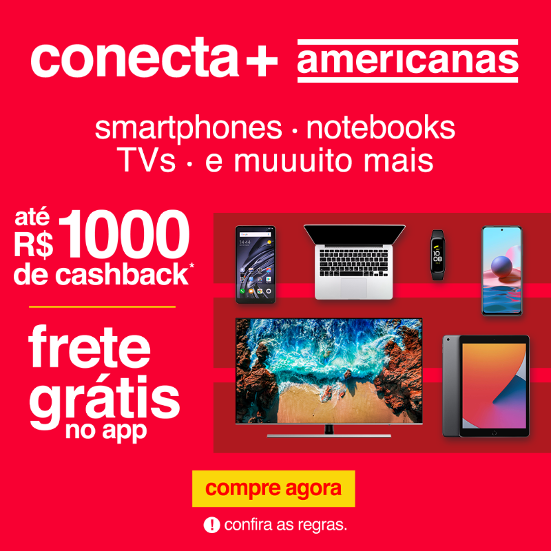 americanas's tweet photo. No app você acha tuuudo com frete grátis