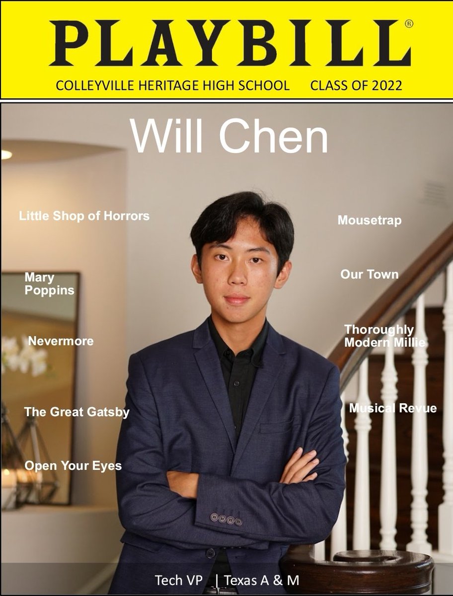 Will! Congratulations, you have a bright future ahead of you! 🐾🎭