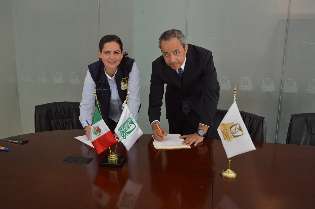 Ana_Lia_Garcia's tweet photo. Hoy tuve el gusto de firmar a través de @FundacionIMSS un convenio de colaboración con @Medtronic para brindar a los profesionales de la salud de @Tu_IMSS educación continua enfocada a la atención de la diabetes. 

¡Juntos avanzamos en materia de salud! https://t.co/rVh0SvuO25