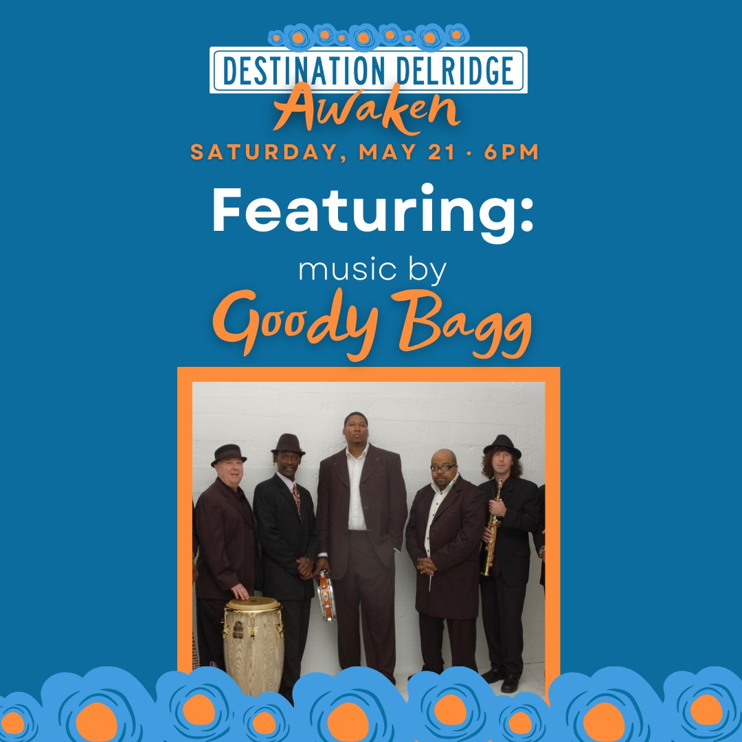 ThriveDelridge's tweet photo. Goody Bagg's bringing the best funk, soul, &amp; R&amp;B grooves to get us on our feet att this Saturday's indoor/outdoor #DestinationDelridge #fundraiser party.🕺🏽

What better way to reunite our community IN-PERSON?! Please join us: https://t.co/qXCbYbqHpq

 #DNDA #Delridge #WestSeattle https://t.co/J0qJQwp1yL