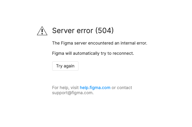 Is <a href="/figma/">Figma</a> down? 🥲 or only me?