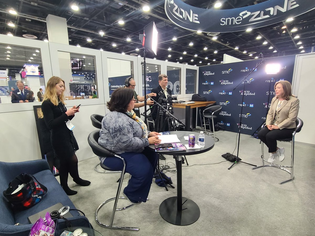 LongroyChris's tweet photo. Today was a great and VERY busy day in the interview room! So many bright and brilliant industry leaders Shared their Story! #SMEVoicesAMPlified #RAPIDevent https://t.co/UEgm2WjnfQ