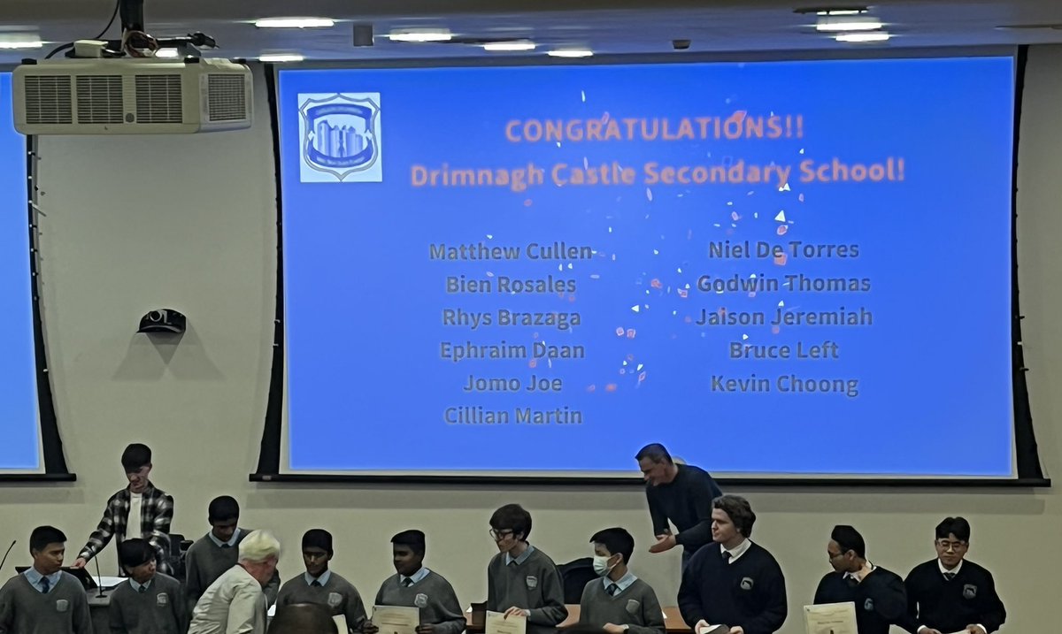 CbsCastle's tweet photo. Congratulations to the Drimnagh Castle students who received @TrinityAccess21 educational awards at a ceremony in @tcddublin this evening. @ERSTIRELAND @PDST_Hwellbeing https://t.co/QRYbuXUa7B