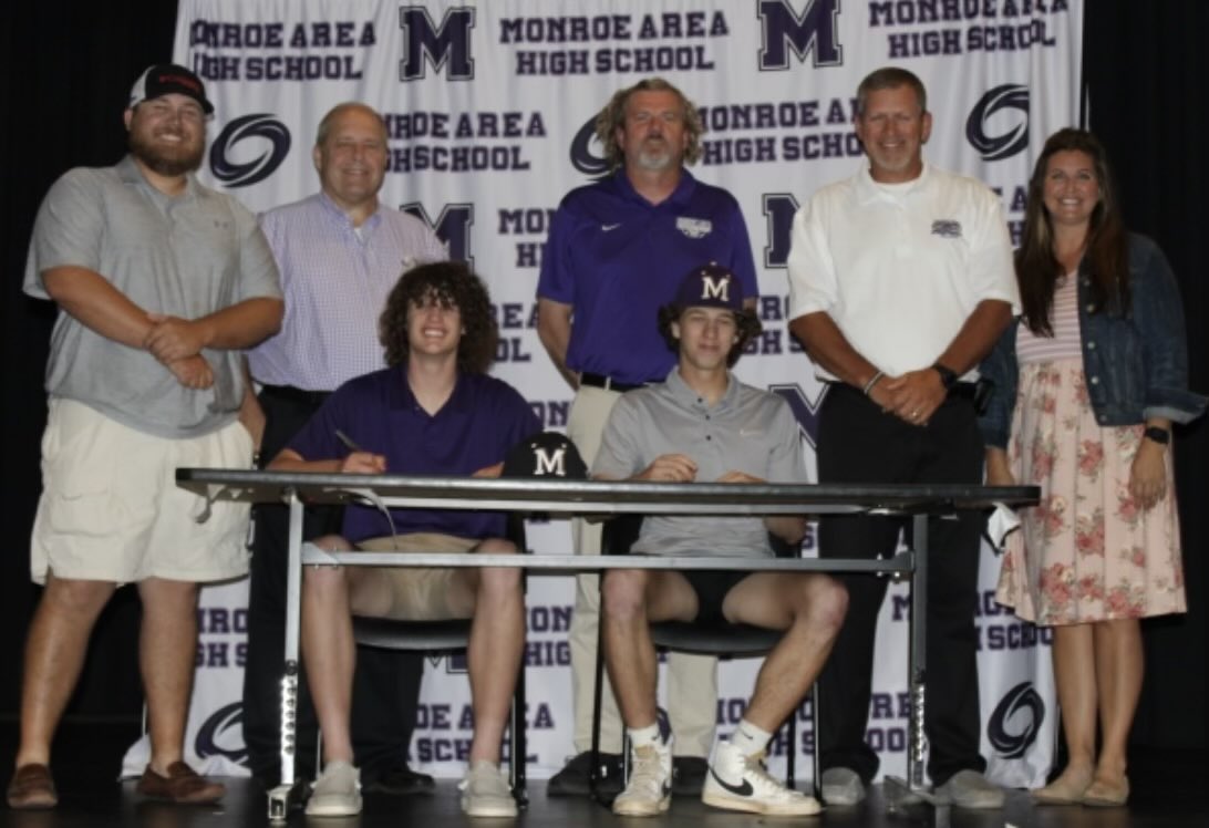 Congrats Hunter and Dalton on signing with Emmanuel!