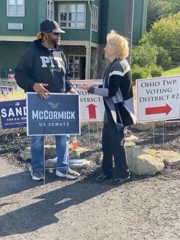 DaveMcCormickPA's tweet photo. #TeamMcCormick is ready to welcome you at the polls! Donโt forget to vote by 8PM! Letโs win this PA! ๐บ๐ธ https://t.co/MUcLjCygvp