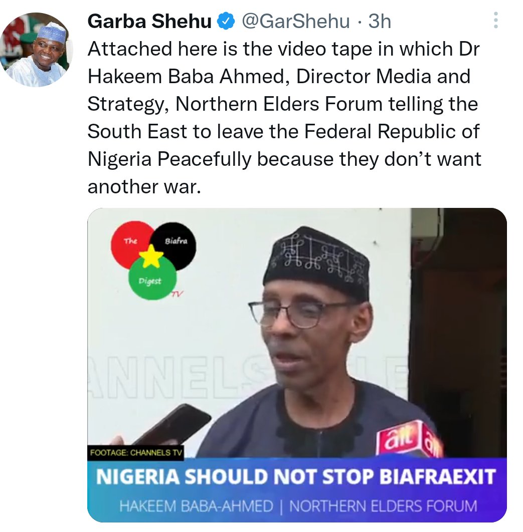 BiafranTweets's tweet photo. BREAKING: Nigeria Govt Approved #Biafra Freedom, Source her information from Biafra Media. Is God not Good! They Warn Facebook to Stop promoting BIAFRA News on their platform yet FG are Opening Promoting and Sourcing News from BIAFRA Media. Now People will Source News There 😂 https://t.co/eSAFfEdZLM