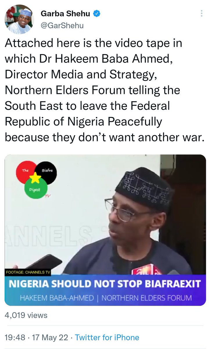 BiafranTweets's tweet photo. BREAKING: Nigeria Govt Approved #Biafra Freedom, Source her information from Biafra Media. Is God not Good! They Warn Facebook to Stop promoting BIAFRA News on their platform yet FG are Opening Promoting and Sourcing News from BIAFRA Media. Now People will Source News There 😂 https://t.co/eSAFfEdZLM