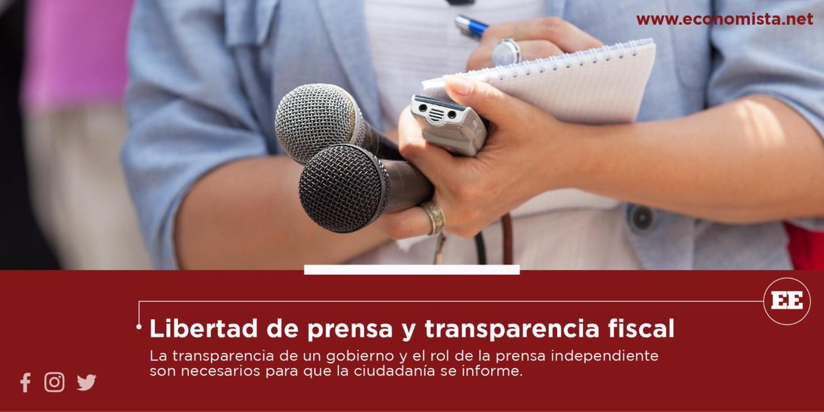 Eleconomistanet's tweet photo. 🔴 | Visita nuestro #BlogEE y conoce más sobre la libertad de prensa y transparencia fiscal: ➡️ https://t.co/fRDfMxwAts https://t.co/NG6tZkjzPs