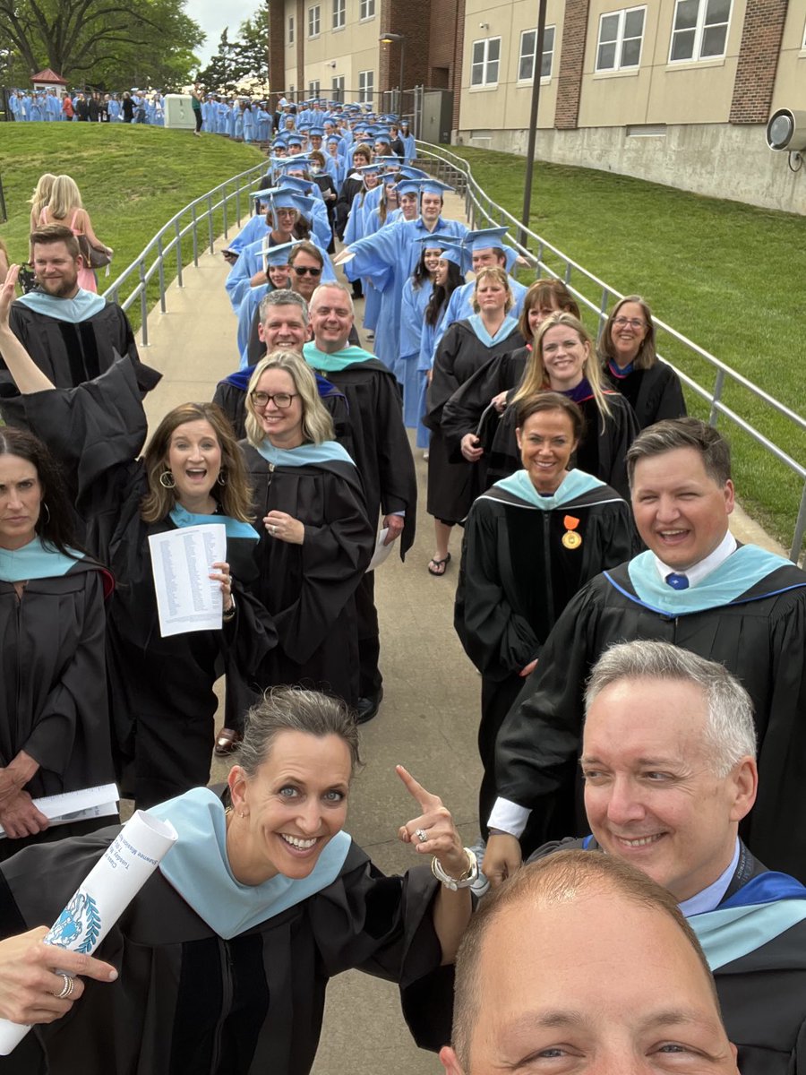 We are lined up and ready!  Go Lancers!