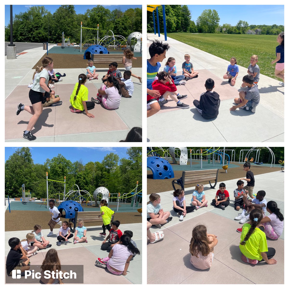 Our countdown to summer continues. For Day #7 we took a break from learning to play class games on this beautiful day☀️. Duck, Duck, Goose and What Time is it Mr. Fox are oldies but goodies. Fun times by all!